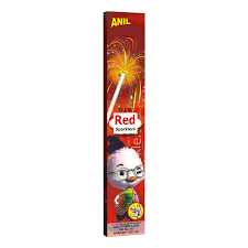 12 CM RED SPARKLER